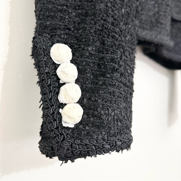 TOUT A COUP Embellished Button-Up Jacket Blazer - Picture 7 of 16